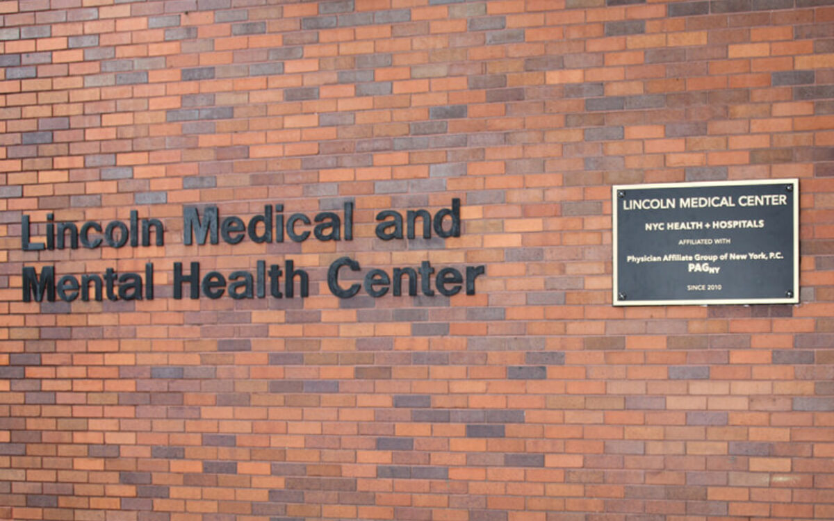 Lincoln Medical Center plaque